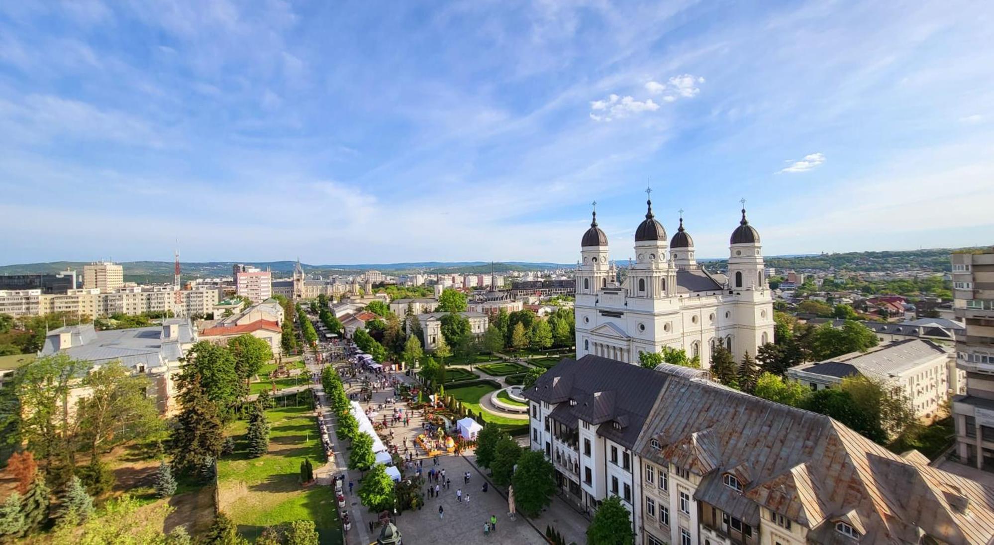 Апартаменты Panoramic Penthouse In The Heart Of Яссы Экстерьер фото